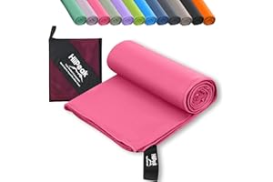 HiiPeak Toallas Microfibra Gimnasio Grandes, Toalla Gimnasio Compactas y de Alta Absorción | Toalla Gym Hombre, Mujer | Ideal para Gimnasio, Viajes y Piscina | Mantenimiento Fácil