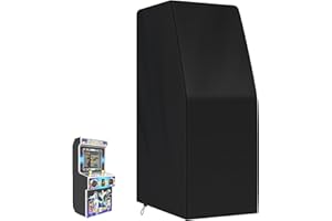CATOTEL Arcade Machine Cover Waterproof 420D Oxford Protective Outdoor Indoor Arcade Games Machines Dust Cover (20"L X 27"W X 57"H)