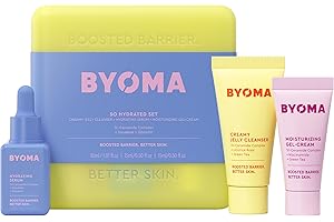 BYOMA Grehge ating Starter Kit - Mini Cleanser 30 ml, Mini Light Cream 15 ml + Mini Hydrating Serum 15 ml
