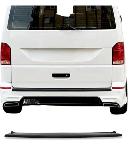 Protezione Paraurti AROBA Per Volkswagen T6 - 133,5 Cm, Acciaio Inox Nero, 06/2015-09/2019