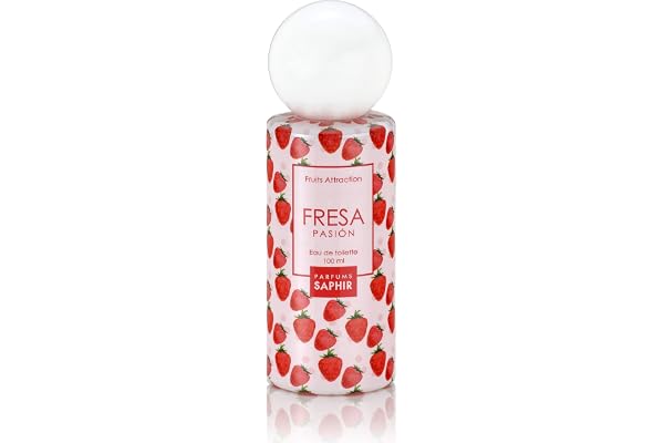PARFUMS SAPHIR Attraction Fresa Eau de Toilette Vaporisateur Femme - 100 ml