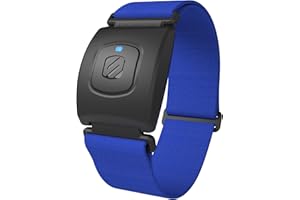 Scosche Rhythm+ 2.0 Heart Rate Armband Monitor with Dual Band Radio ANT+ and Bluetooth Smart