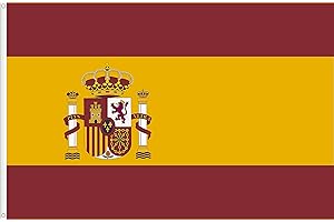 WORLDFLAGS BANDERA DE ESPAÑA C/E. RASO PREMIUM. COL/INT 150X90