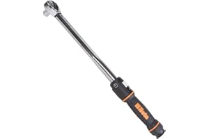 Beta, 666N/30 - Chiave Dinamometrica Scatto Cricchetto Reversibile Destrorsi Precisione ± 3%, 60÷300nm - 1/2'