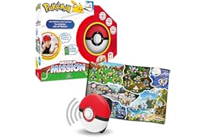 ZANZOON, Pokémon - Dresseur Mission, Jeu de société ludique et immersif, Capture Tous Les Pokémon, 1 Joueur, pour Les Enfants à partir de 5 Ans, GPK02