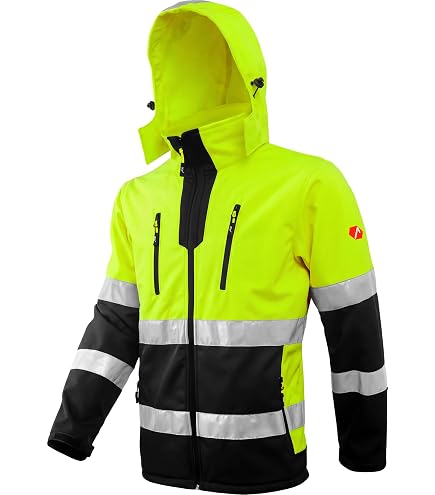 Warnschutz-Softshelljacke LIAM Gre XXL fluoreszierend Warnschutz-Softshelljacke LIAM Gre XXL fluoreszierend