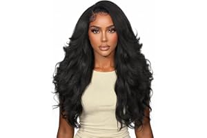 WIGNEE Naturlig V Part Yaki Wig Med Flip Curl För Dagligt Användande