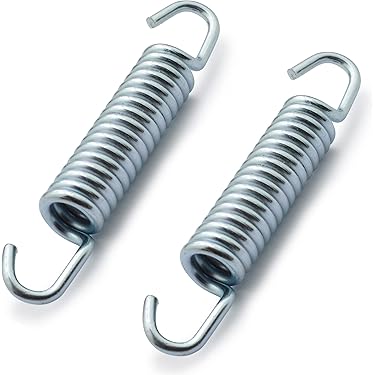 ECSiNG 2 Sets Roller Hauptständer Federn - Edelstahl 87mm & 83mm Für Motorroller