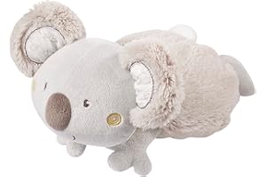 Fehn 064230 - Peluche térmico de koala, saco de pepitas de uva calmante con simpático diseño de koala para bebés y niños pequeños a partir de 0 meses, tamaño: 22 cm