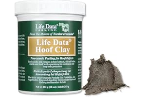 Life Data Labs Unisex's ELE0008 Farrier's Formula Hoof Clay, Clear, Regular