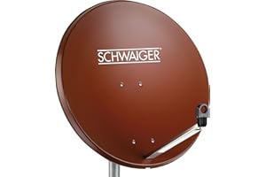 SCHWAIGER GMBH Schwaiger SPI996.2 Stahl SAT-Spiegel, (Durchmesser 85 cm)
