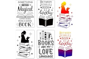 CRASPIRE Livre Tampons Transparents Magical Word Language Transparent Silic1 Tampon Tampon en Caoutchouc pour Scrapbooking Anniversaire Album Photo Thanksgiving Card Making 4.3 x 6.3 x 0.1 Pouces