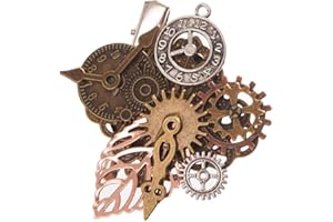 GRACEART Vintage Steampunk Broszka