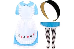 I LOVE FANCY DRESS Alice's Wonderland Dress Fancy Dress Costume for Children