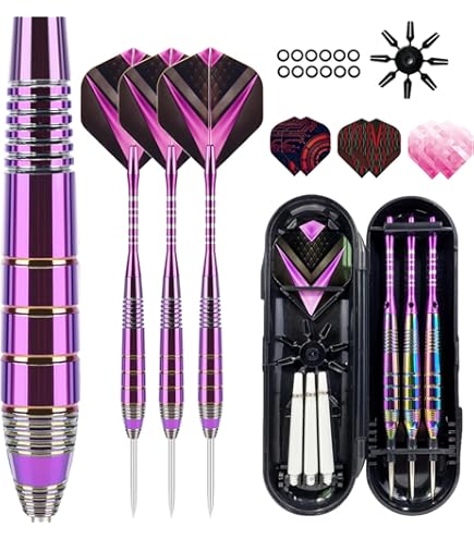 Fat Cat Realtree Hardwoods HD Camo Fléchettes à Pointe En Acier Avec étui De Rangement/voyage, 23 G