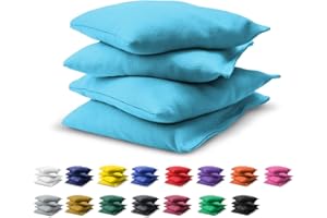 GoSports Lot de 4 Sacs de Cornhole Toutes Saisons, Disponibles dans 16 Couleurs