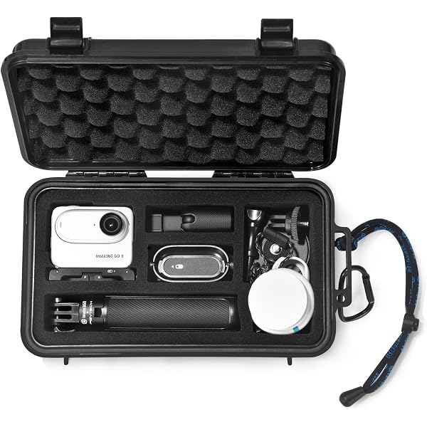Custodia Nera Silicone Custodia In Silicone Per Insta360 GO 3S/GO 3 - Antiurto, Antigraffio, Accessorio Completo Insta 360 Go