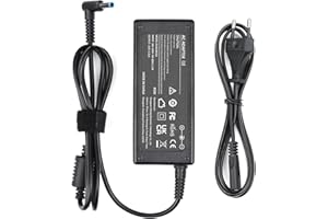 VUOHOEG 45W 19,5V 2,31A HP Laptop zasilacz ładowarka do HP Pavilion Touchsmart, Spectre Ultrabook, Elitebook Folio, Stream 11 13 14, Probook and i More Charger AC adapter ładowarka 4,5 mm x 3 mm