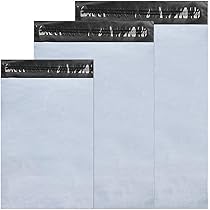 50 Buste Postali In Plastica Poli - Dimensioni 9x12 Pollici E - Foto 2