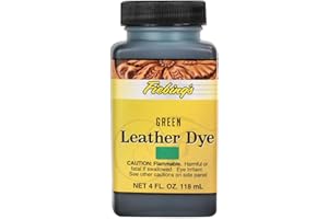 FIEBING'S Fiebings Leather Dye 118 ml, Green, 4 Fluid Ounce