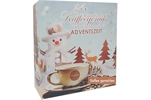 Kaffee Adventskalender 2025 - Weihnachtskalender mit 24 x Premium Kaffee gemahlen. Unterstützt von Menschen mit Behinderung - 24 x 15g Probierset Geschenkset - 360 g von Querfee