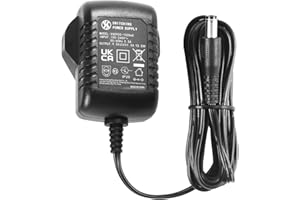 Security-01 9V 1.5A Pedal Power Supply Adapter, DC Jack Center Negative, Plug 5.5mm x 2.1mm, for Effects Pedals, Piano Keyboards, Stompbox, Some Keyboards