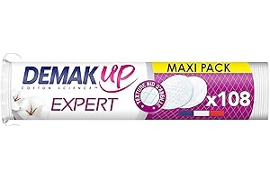 Demak'Up Duo+ - Salviettine struccanti, 108 dischetti