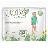 Giggles Natural Jumbo 7 Numara Pamuklu Bebek Bezi 52 Adet