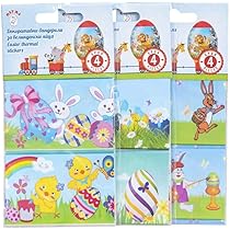 Kit Colorazione Uova Di Pasqua Com-four - Polvere Colorante E Adesivi, Per Uova Bianche E Marroni - Foto 10