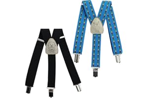 SILUK Set 3 x Kinderhosenträger Stretch Kinder Hosenträger für Hosen Kinder 2-6 Jahre