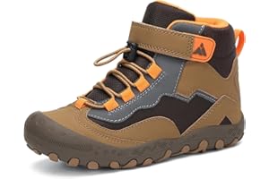 Mishansha Niños Zapatillas de Senderismo Antideslizante Ligeras Montaña Trekking Zapatos Niños Transpirables Deporte Unisex Tallas 24-38 EU