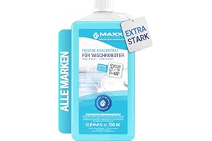 ‎MAXXI CLEAN Maxxi Clean 750ml Bodenreiniger mit Frische-Duft geeignet für alle Wischroboter Universal Reiniger Konzentrat Wischflüssigkeit für Boden, Parkett, Fliesen Saugwischer-Reinigungsmittel