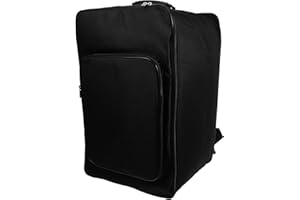 VAGUELLY Generic Cajon Drum Bag Oxford - Zaino impermeabile imbottito con manico, tracolla regolabile, borsa per Cajon Box Drum
