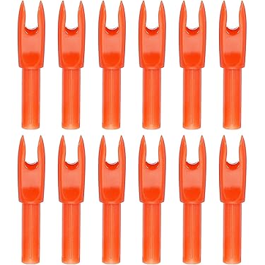 SHARROW 6/12Pcs Flèches en Bois 32 Pouce Flèches pour la