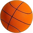 YYBDAE Silent Basketball, Bouncing Ball Silent Basketball,Training Foam Ball No Noise Basketball, Indoor Bouncing Ball Silent Basketball with Net for Various Indoor Activities