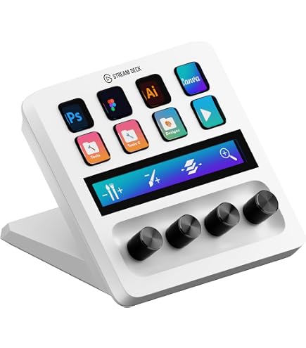 d*a様 Elgato Stream Deck MK.2 ホワイト Elgato Stream Deck MK.2 White - Stüdyo Denetleyicisi, 15 Makro