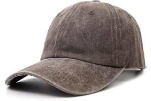 Liutufy Vintage Baseball Cap for Men & Women Washed Cotton Adjustable Sports Hat, Breathable Unisex Cap for Outdoor, Running, Golf (54-60cm)