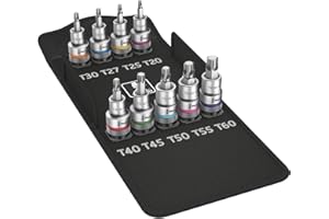 WERA-05004202001-8767 C TORX HF 1 - Zyklop juego de vasos con función de retención