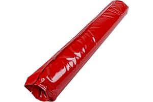 Toldoro Prallschutz rot 120 cm, Rammschutz aus Schaumstoff, Schutz für Pfosten Masten Stangen von Sonnensegel und Klettergerüst