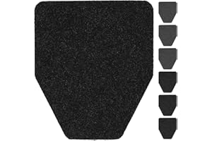 CHONOVO Urinalmatten, 6 Stück, Urinalpads, Urinal-Bodenmatten für Herren, Badezimmer, kommerzielle, Einweg-rutschfeste Gummi-Unterseite, waschbare Urinalmatte, beseitigt Gerüche, 45 x 52,1 cm (3 Stück,