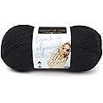 Lion Brand Yarn Company 674-153 Touch of Alpaca Yarn, Black, One Skein