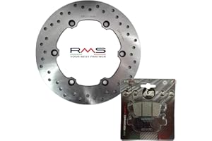 MOTOCAR Kit freno posteriore RMS disco pastiglie SH 300 IE/ABS