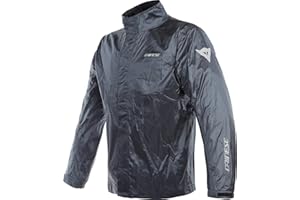 Dainese Chaqueta Impermeable Chaqueta ligera para motocicleta, plegable, impermeable con inserciones reflectantes Hombre
