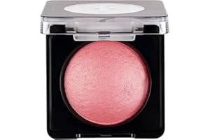 Flormar Fard à Joues Cuit – Maquillage Blush Poudre Haute Pigmentation à Effet Lumière Naturel – Longue Tenue pour Tous Types de Peaux – Texture Douce et Facile à Estomper, 040 Shimmer Pink