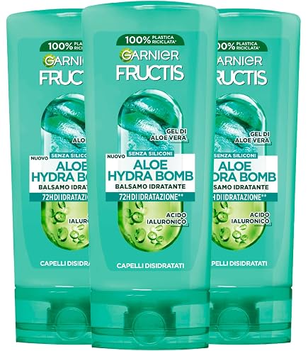 Garnier Fructis Aloe Hydra Bomb Shampoo per capelli asciutti, 250 ml :  Amazon.it: Bellezza