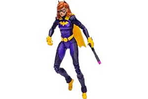 McFarlane Toys, DC Gaming 7-inch Batgirl Action Figure with 22 Moving Parts, Collectible DC Gotham Knights Game Figure with Stand Base and Unique Collectible Character Card – Ages 12+