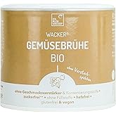 Wacker Gemüsebrühe Bio, 300g. Glutenfrei, laktosefrei & vegan. Ohne Zuckerzusatz, Hefe & Geschmacksverstärker.