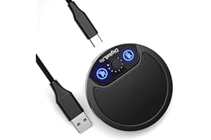 DigitalLife ME1 USB Grenzmikrofon - Professionelle Omni-Direktionale Aufnahme für Podcasts, Konferenzen und mehr