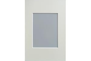 walther design Passepartouts Crema per Cornice: 50 x 70 cm, Dimensioni dell'immagine: 40 x 60 cm Passepartouts PA071C