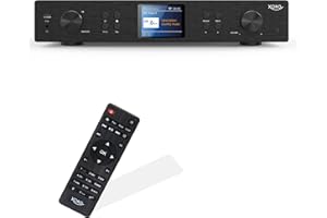 XORO HFT 440 – Radio Internet con DAB+ e ricezione FM per ampliare un impianto HiFi, WiFi 2,4 GHz, Bluetooth, SpotifyConnect, musica in streaming tramite UPnP